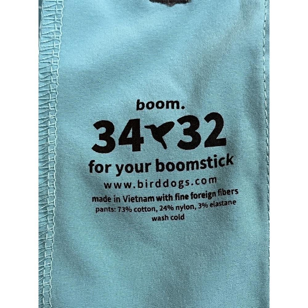Birddogs Pants Mens 34 X 31 Gray Performance Chino Unlined Stretch Boomstick - Picture 6 of 8